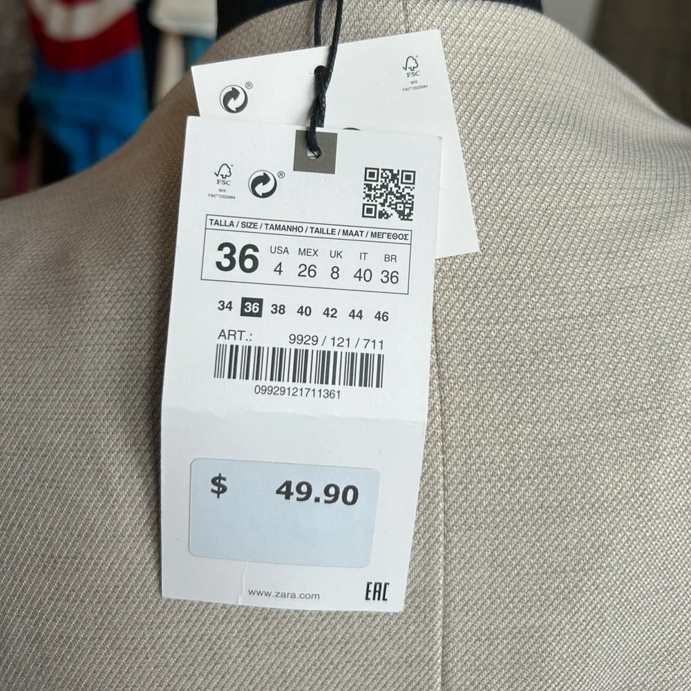 NWT Zara blazer